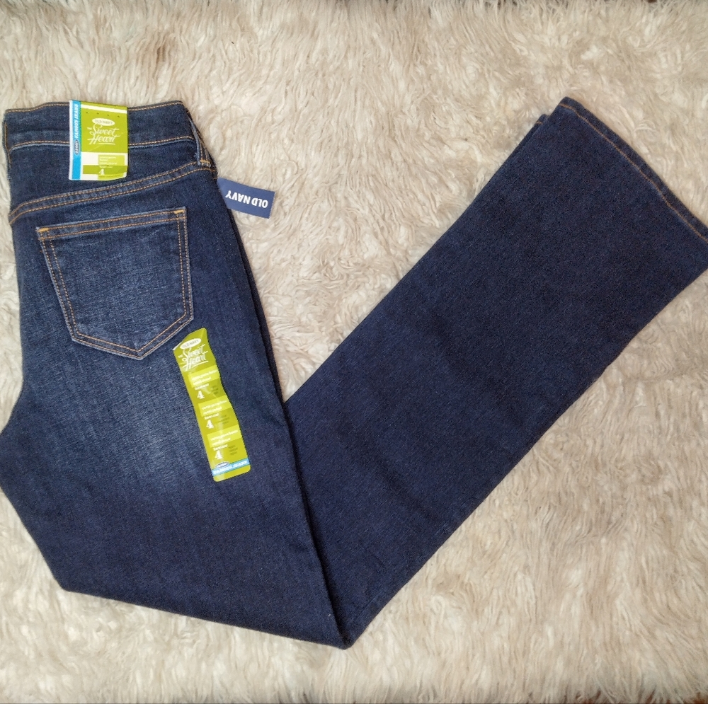 Old Navy The Sweetheart Denim Jeans Size 4 - Picture 2 of 10